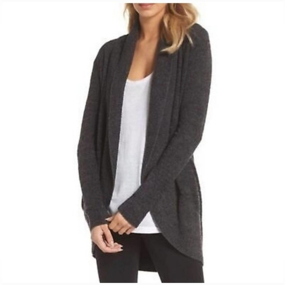 Barefoot Dreams Other - Barefoot Dreams CozyChic Lite Circle Cardigan Sz XS/S